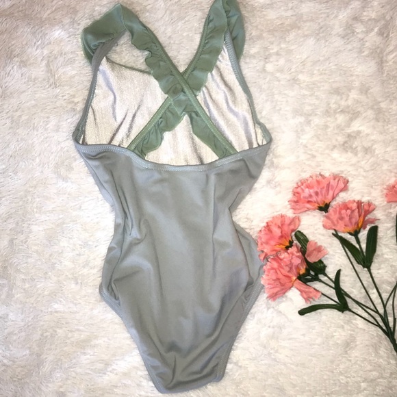 Youth 5/7 American Girl Doll Brand Swim bathingsui - Picture 3 of 7